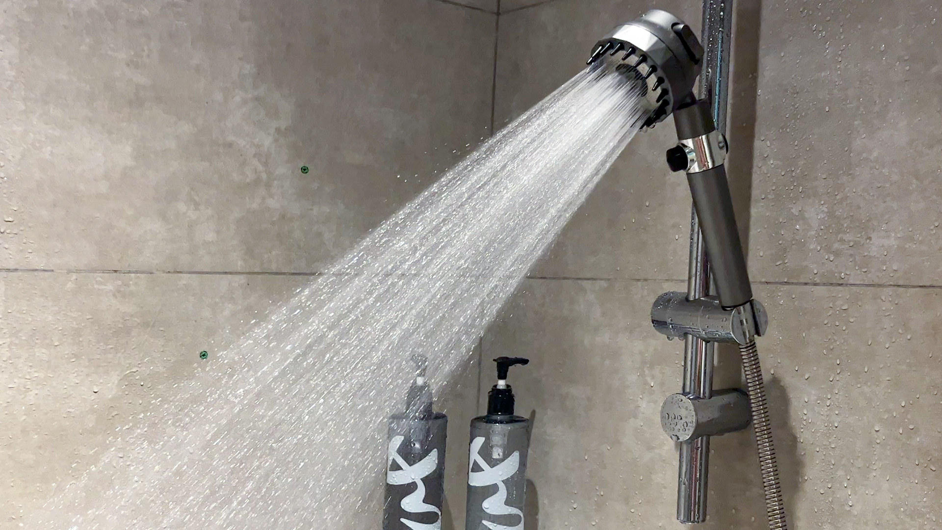 Ion Drops Filtered Shower Head with Handheld, High Pressure Water Flow  Showerhead, with Shower Head Filter for Hard Water Boosting, with ON/OFF  Switch and Rotatable Head - Amazon.com
