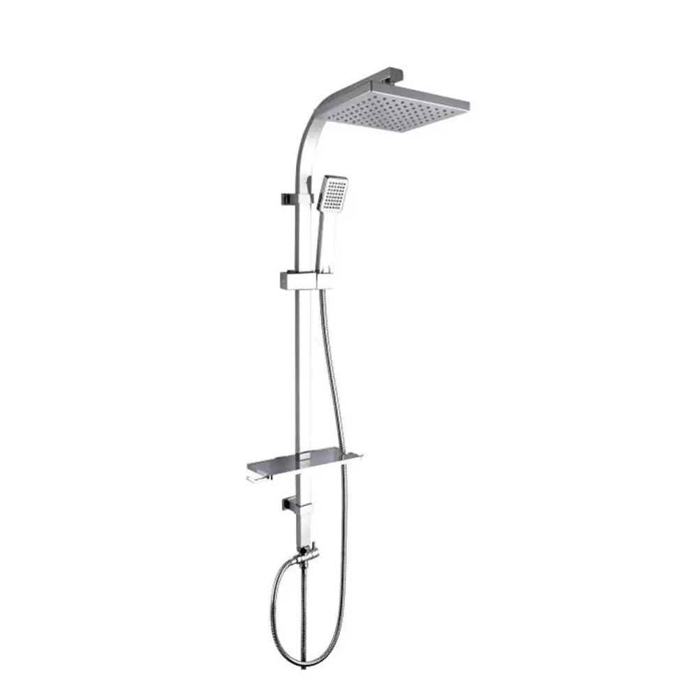 Premium 8-Piece Shower Set with Rainfall Shower Head & Handheld Spray